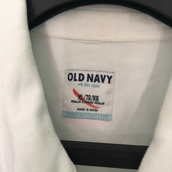 White old Navy Jean jacket - Picture 3 of 3